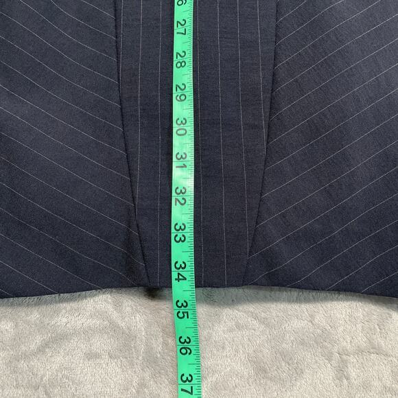 Moschino Cheap and Chic Dress Women XS Small Dark Blue Wool Blend Career Classic - Picture 12 of 15